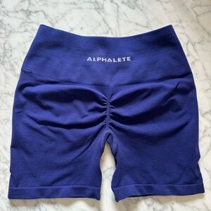 Alphete Amplify Short 4.5” - True Indigo Size Small NWT